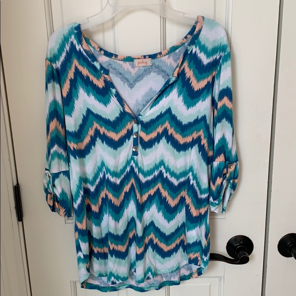 Pixley Stitch Fix Henley Top
